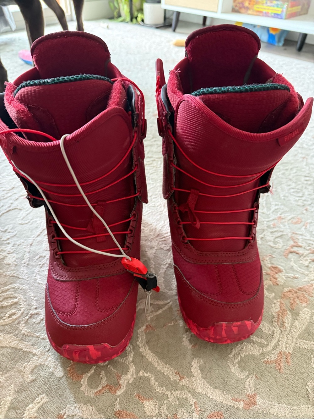 Burton women’s Red Snowboard Boots